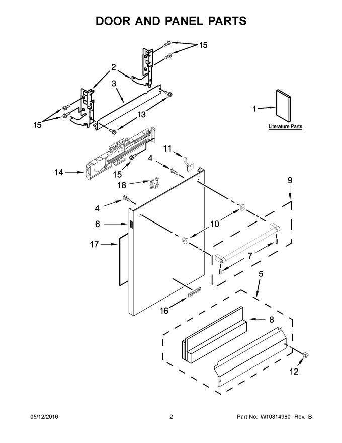 Diagram for KDTE104EBS1
