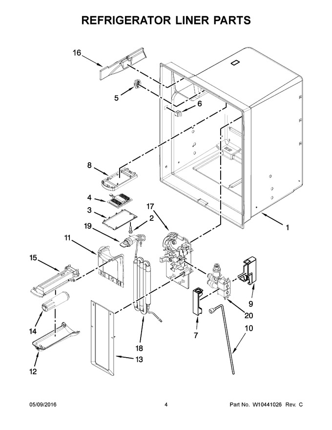 Diagram for KFXS25RYMS2