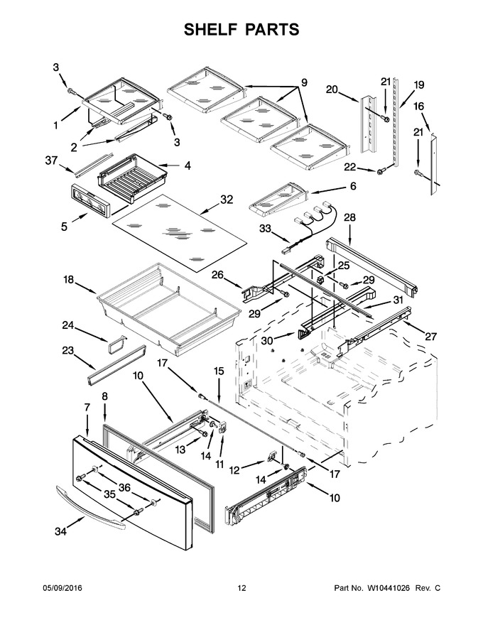 Diagram for KFXS25RYWH2