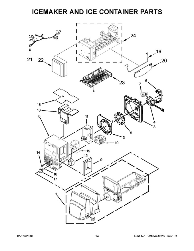Diagram for KFXS25RYBL2