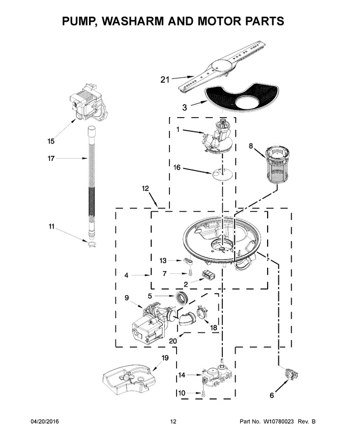 Diagram for WDF760SADB1