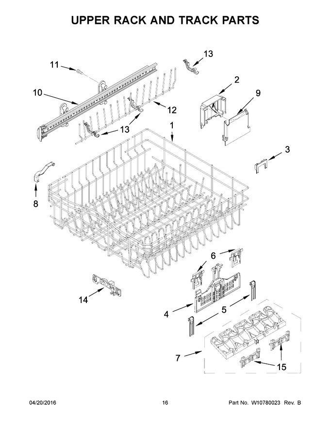 Diagram for WDF760SADT1