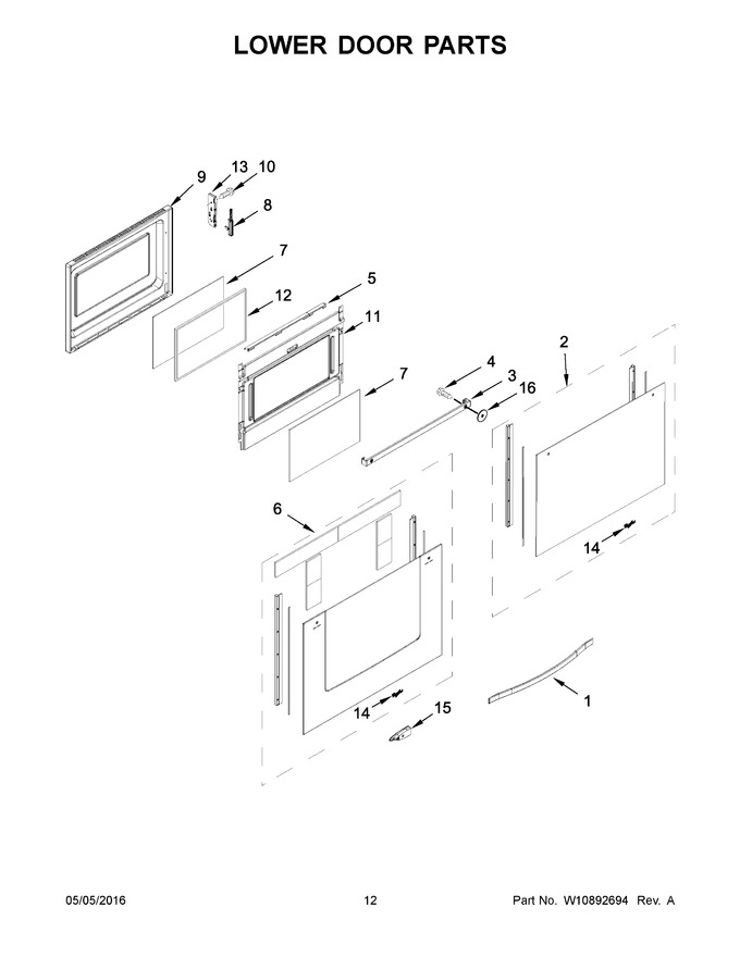 Diagram for WGG555S0BS07