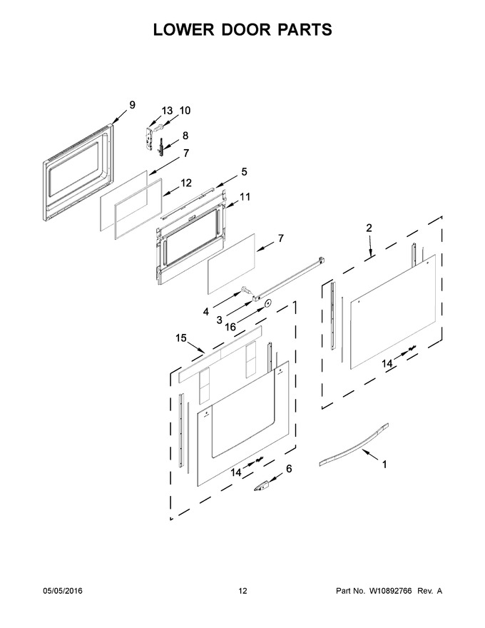 Diagram for WGG755S0BS07