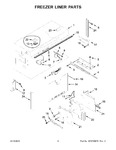Diagram for 05 - Freezer Liner Parts