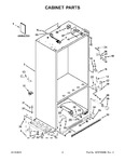 Diagram for 02 - Cabinet Parts