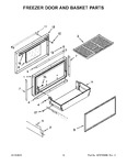 Diagram for 08 - Freezer Door And Basket Parts