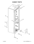 Diagram for 02 - Cabinet Parts