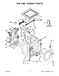 Diagram for 02 - Top And Cabinet Parts