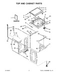 Diagram for 02 - Top And Cabinet Parts