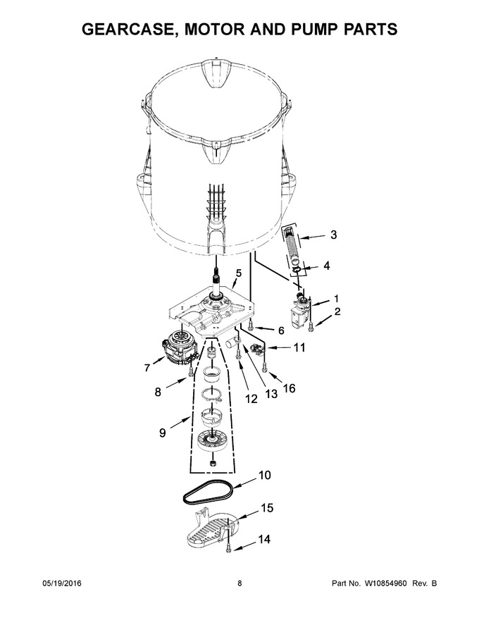 Diagram for 7MWTW5622BW1