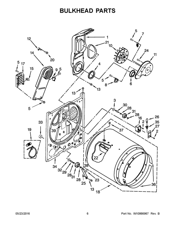 Diagram for WED4995EW1
