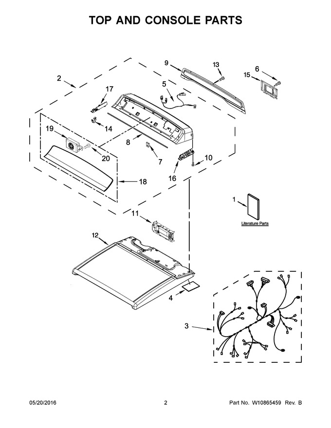 Diagram for WED8500DR3