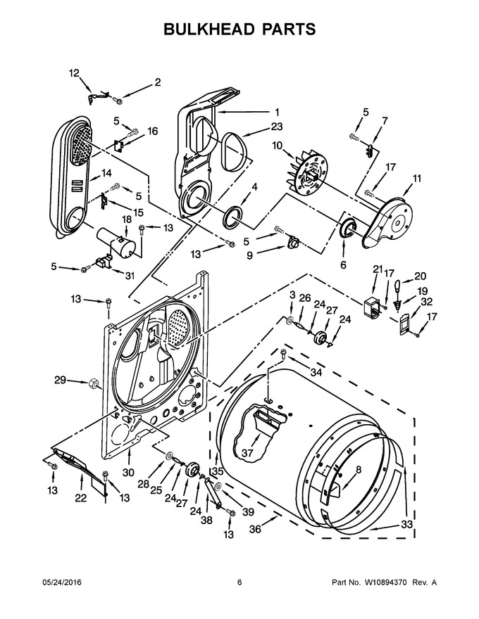Diagram for WGD4616FW1