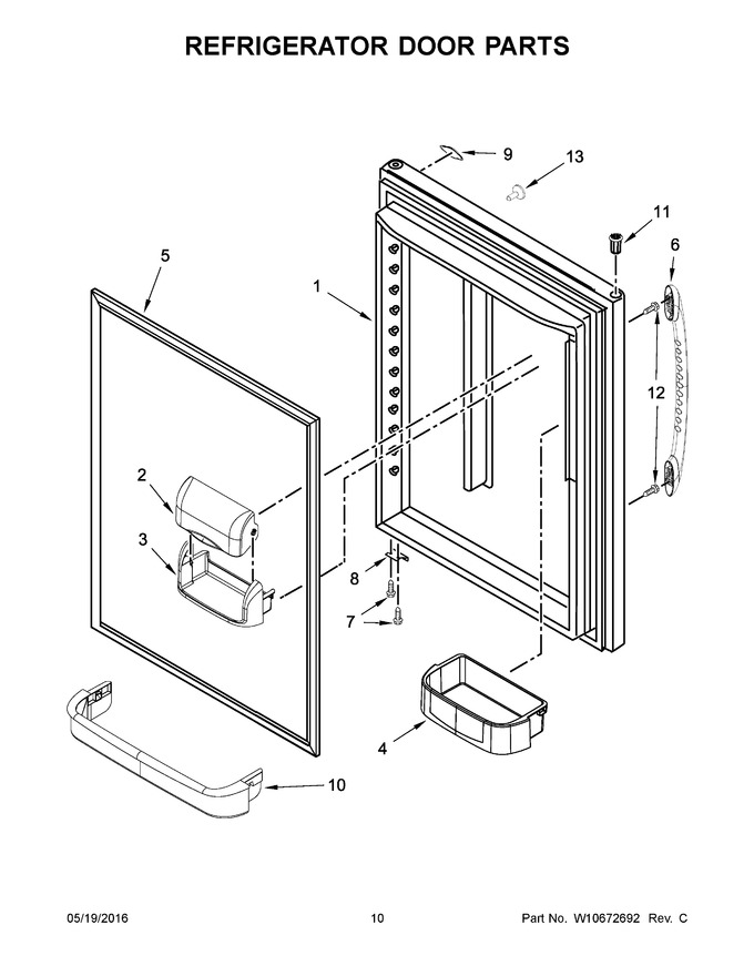 Diagram for WRB119WFBM00