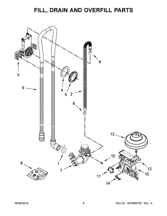 Diagram for WDF120PAFS0