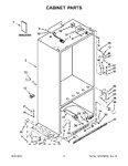 Diagram for 02 - Cabinet Parts
