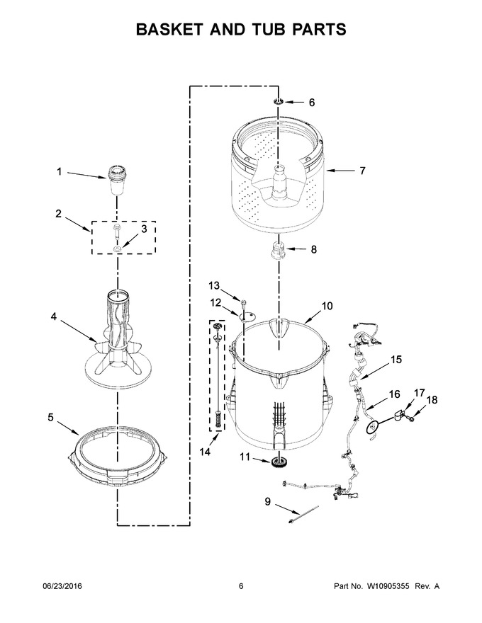 Diagram for 2DWTW4705EW1