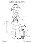 Diagram for 04 - Basket And Tub Parts