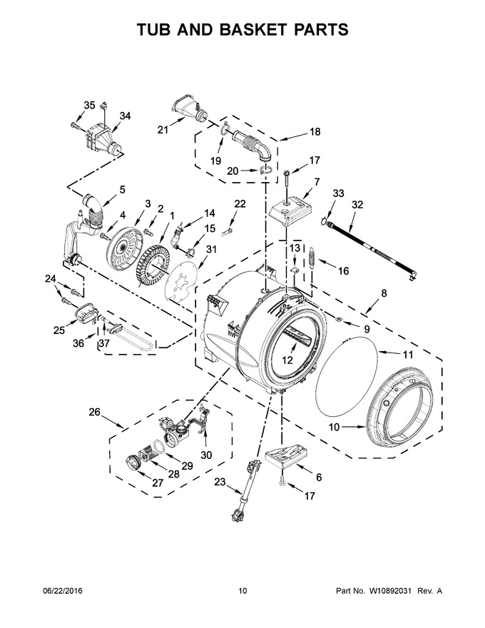 Diagram for WFW85HEFC0