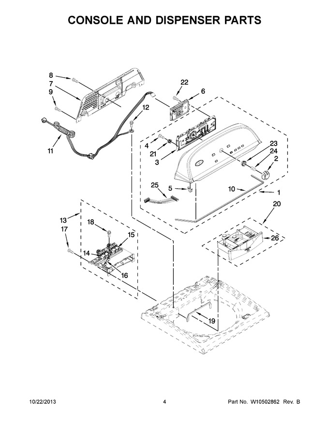 Diagram for WTW5700XL3