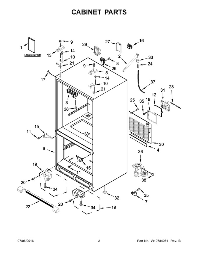 Diagram for KRFF305EWH00