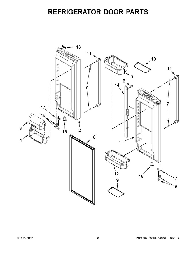Diagram for KRFF305EWH00