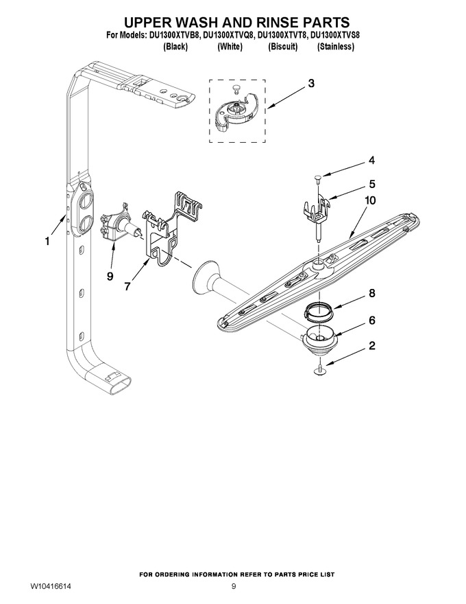 Diagram for DU1300XTVQ8