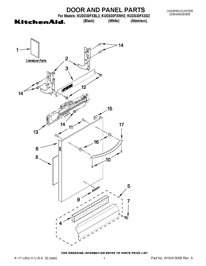 Diagram for KUDS30FXSS2