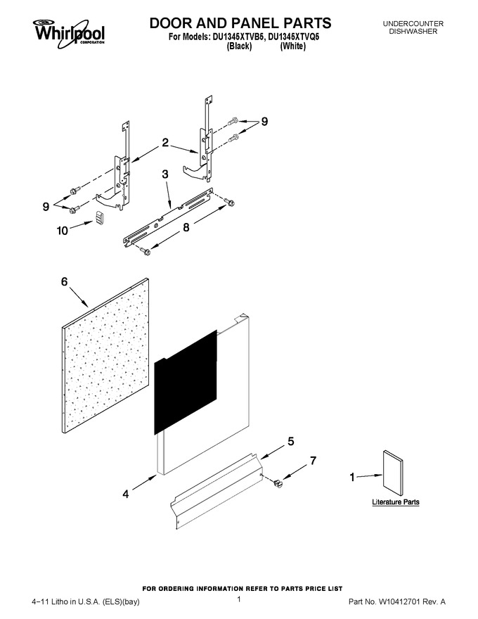 Diagram for DU1345XTVQ5