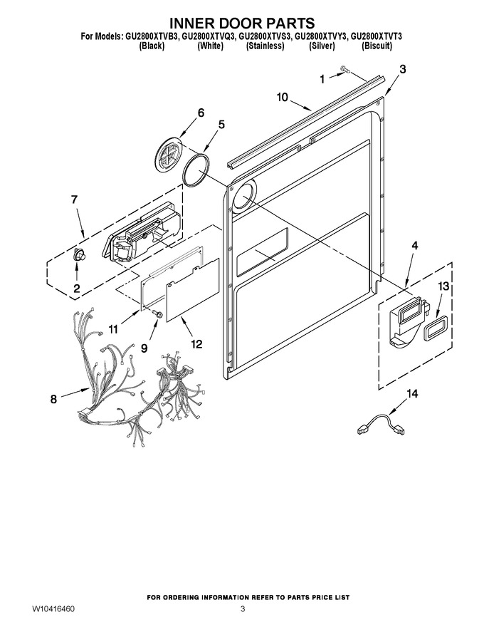 Diagram for GU2800XTVY3