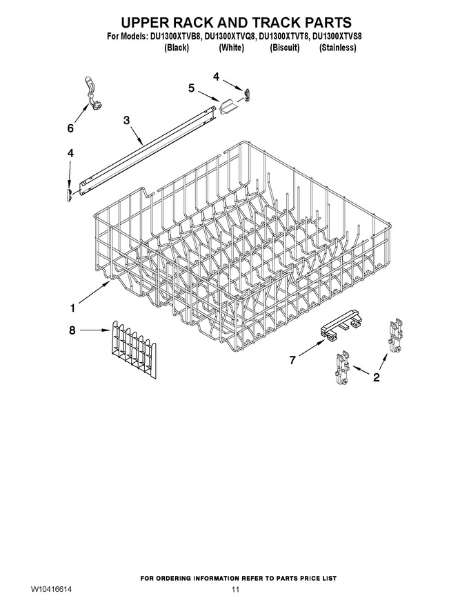 Diagram for DU1300XTVQ8