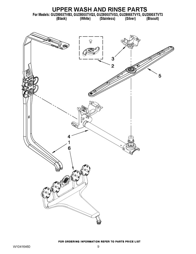 Diagram for GU2800XTVY3