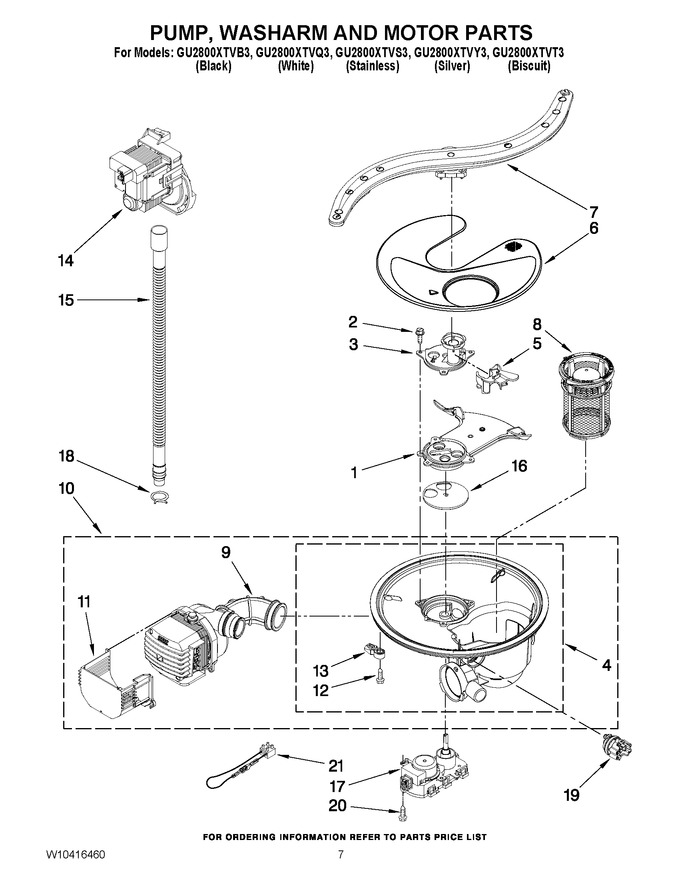 Diagram for GU2800XTVT3