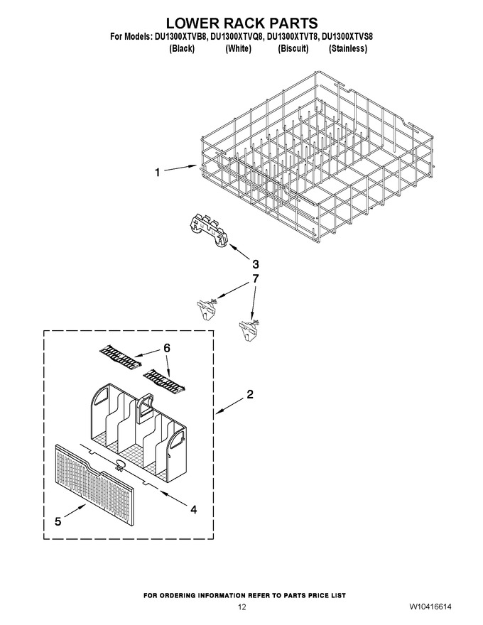 Diagram for DU1300XTVQ8