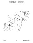 Diagram for 04 - Upper Oven Door Parts