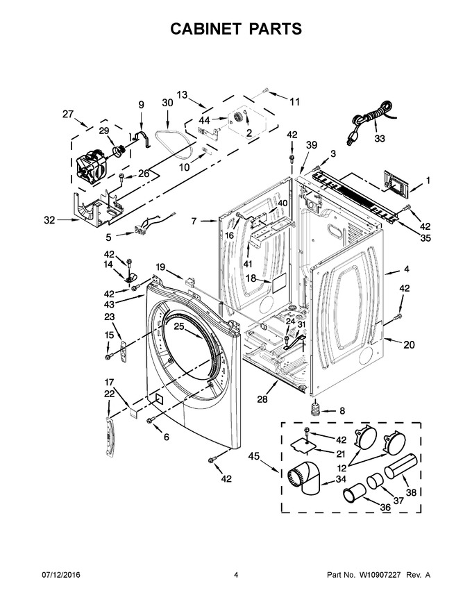 Diagram for WGD8540FW0