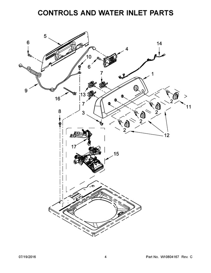 Diagram for ITW4971EW0