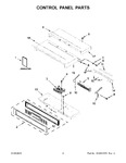 Diagram for 02 - Control Panel Parts
