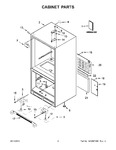 Diagram for 02 - Cabinet Parts