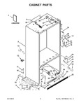 Diagram for 02 - Cabinet Parts
