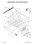 Diagram for 09 - Upper Rack And Track Parts