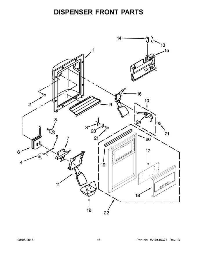 Diagram for KSRV22FVSS04