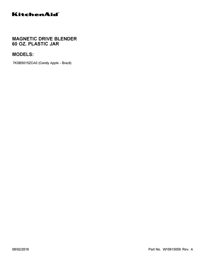 Diagram for 7KSB5015ZCA0