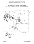 Diagram for 05 - Burner Assembly Parts