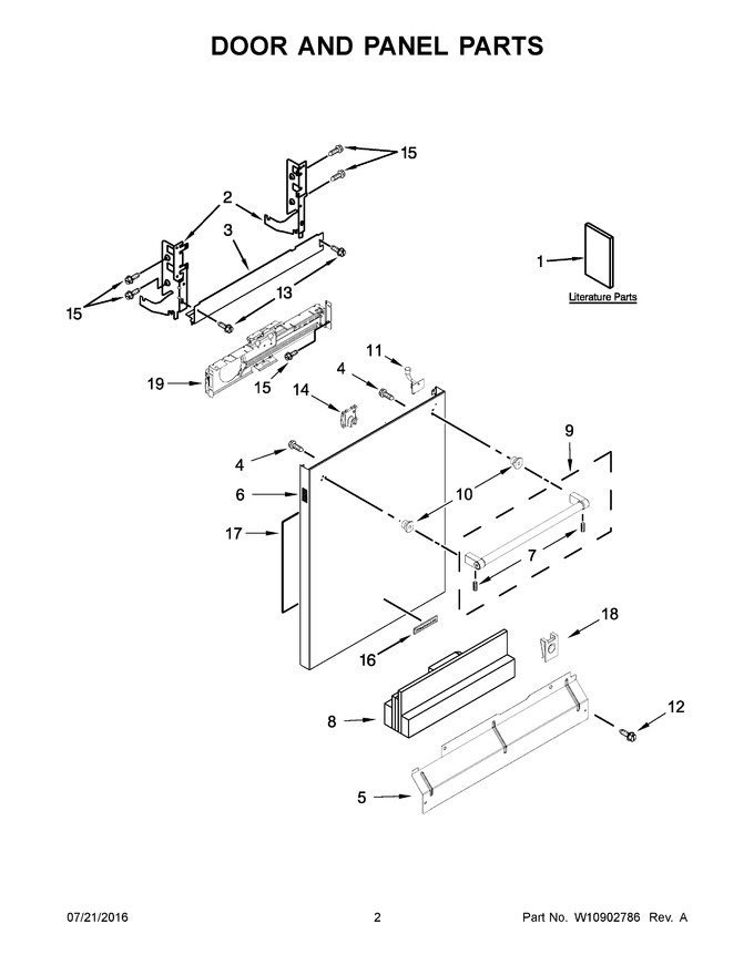 Diagram for KDTM404EBL2