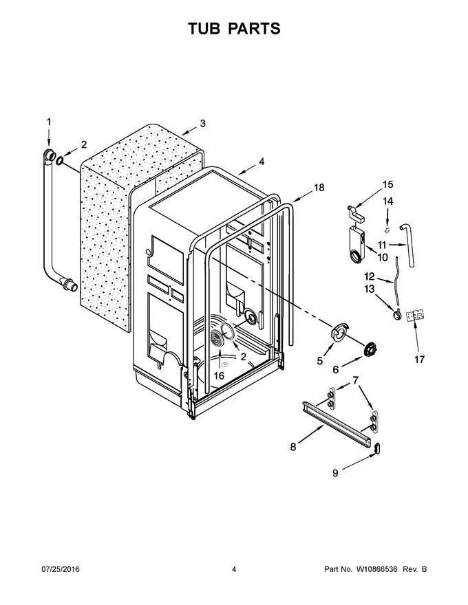 Diagram for WDF518SAFM0