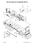 Diagram for 06 - Motor And Ice Container Parts