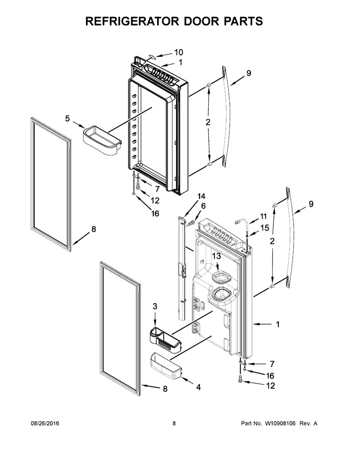 Diagram for WRF555SDFZ01