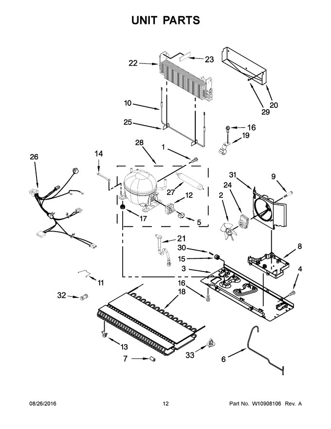 Diagram for WRF555SDFZ01